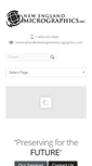Mobile Screenshot of newenglandmicrographics.com